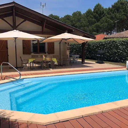 Maison Moderne A Avec Piscine Chauffee, Proche Plage, Ideale Famille, Classee 3*** - Fr-1-239-629 Villa